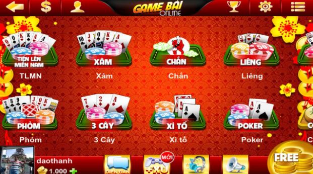 Các Loại Game Bài Trên Go88